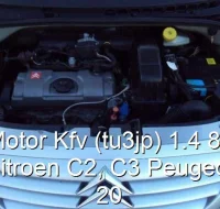 Motor Kfv (tu3jp) 1.4 8v Citroen C2, C3 Peugeot 20