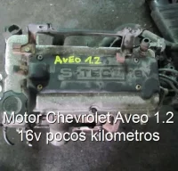 Motor Chevrolet Aveo 1.2 16v pocos kilometros