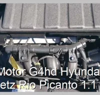 Motor G4hd Hyundai Getz Rio Picanto 1.1 B