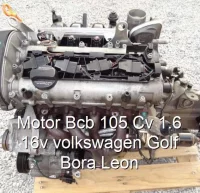 Motor Bcb 105 Cv 1.6 16v volkswagen Golf Bora Leon