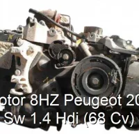 Motor 8HZ Peugeot 206 Sw 1.4 Hdi (68 Cv)