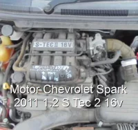 Motor Chevrolet Spark 2011 1.2 S Tec 2 16v