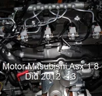 Motor Mitsubishi Asx 1.8 Did 2012 -13