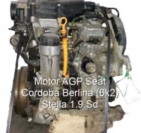 Motor AGP Seat Cordoba Berlina (6k2) Stella 1.9 Sd