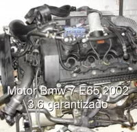 Motor Bmw 7 E65 2002 3.6 garantizado