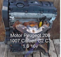 Motor Peugeot 206 1007 Citroen C2 C3 1.6 16v