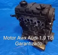 Motor Awx Audi 1.9 Tdi Garantizado