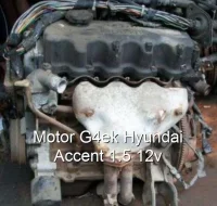 Motor G4ek Hyundai Accent 1.5 12v