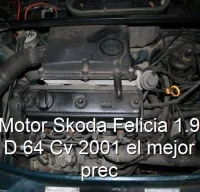 Motor Skoda Felicia 1.9 D 64 Cv 2001 el mejor prec