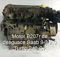 Motor B207r de desguace Saab 9-3 2.0 Turbo 210 Cv