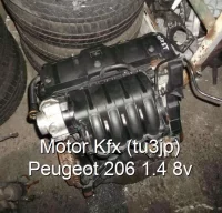 Motor Kfx (tu3jp) Peugeot 206 1.4 8v