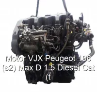 Motor VJX Peugeot 106 (s2) Max D 1.5 Diesel Cat (t