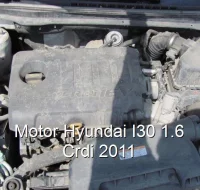 Motor Hyundai I30 1.6 Crdi 2011
