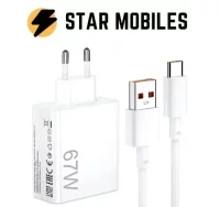 CARGADOR + CABLE USB A CARGA RAPIDA 67W - TIPO C