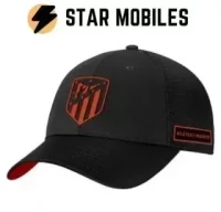 GORRA ATLETICO DE MADRID NEGRA PRODUCTO OFICIAL