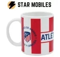 TAZA PORCELANA ATLETICO DE MADRID PRODUCTO OFICIAL