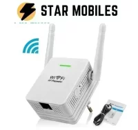 Repetidor WiFi inalámbrico CON 2 ANTENAS 300Mbps.