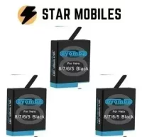 3X BATERIAS GOPRO HERO 5 6 7 1260MAH