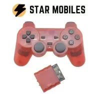 MANDO INALAMBRICO PS2 DUAL SHOCK ROJO