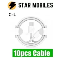 LOTE 10 Cables de carga y datos USB C - Lightning