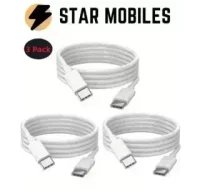 SET LOTE PACK 3 CABLES PARA ANDROID TIPO C TIPO C