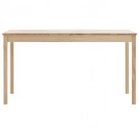 Conjunto de comedor 9 piezas madera de pino