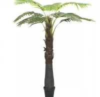 Palmera artificial con macetero 240 cm verde