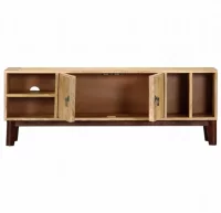 Mueble para TV de madera maciza de mango rugosa 11