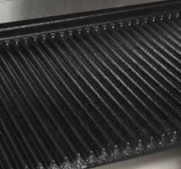 Grill parrilla estriada 2200 W 44x41x19 cm