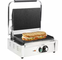 Grill parrilla estriada 2200 W 44x41x19 cm