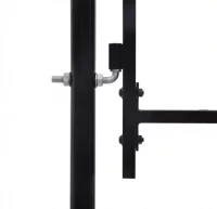 Puerta doble para valla con puntas de lanza 400x17