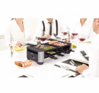 Raclette con grill y 8 bandejas Premium 1400 W 162