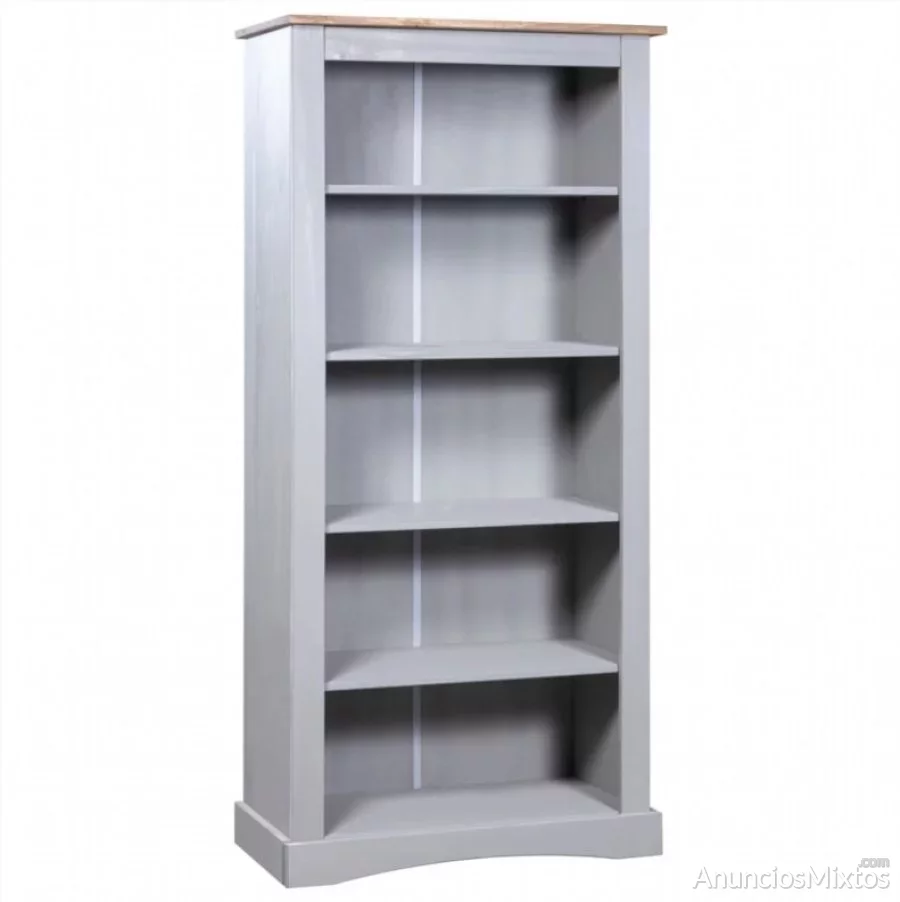 Estante 5 niveles pino mexicano Corona Range gris