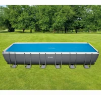 Cubierta solar para piscina rectangular 732x366 cm