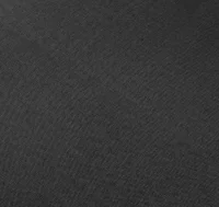 Sofá de 4 plazas de tela negro