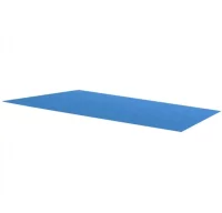 Cubierta para piscina rectangular 732x366 cm PE az