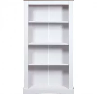 Estante 4 niveles pino mexicano Corona Range blanc