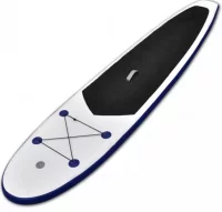 Set de paddel surf tabla SUP inflable azul y blanc