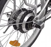 Bicicleta eléctrica plegable de aluminio con bater