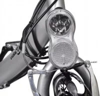 Bicicleta eléctrica plegable de aluminio con bater