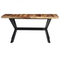 Mesa de comedor de madera maciza de sheesham 160x8