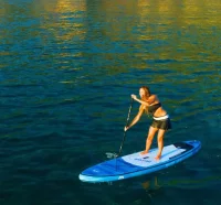 Tabla de paddle surf Triton azul 340x81x15 cm