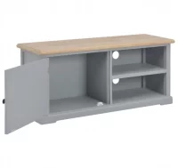 Mueble para el televisor de madera gris 90x30x40 c