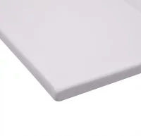 Lavabo encastrado de cerámica blanco 90,5x46,3x17,