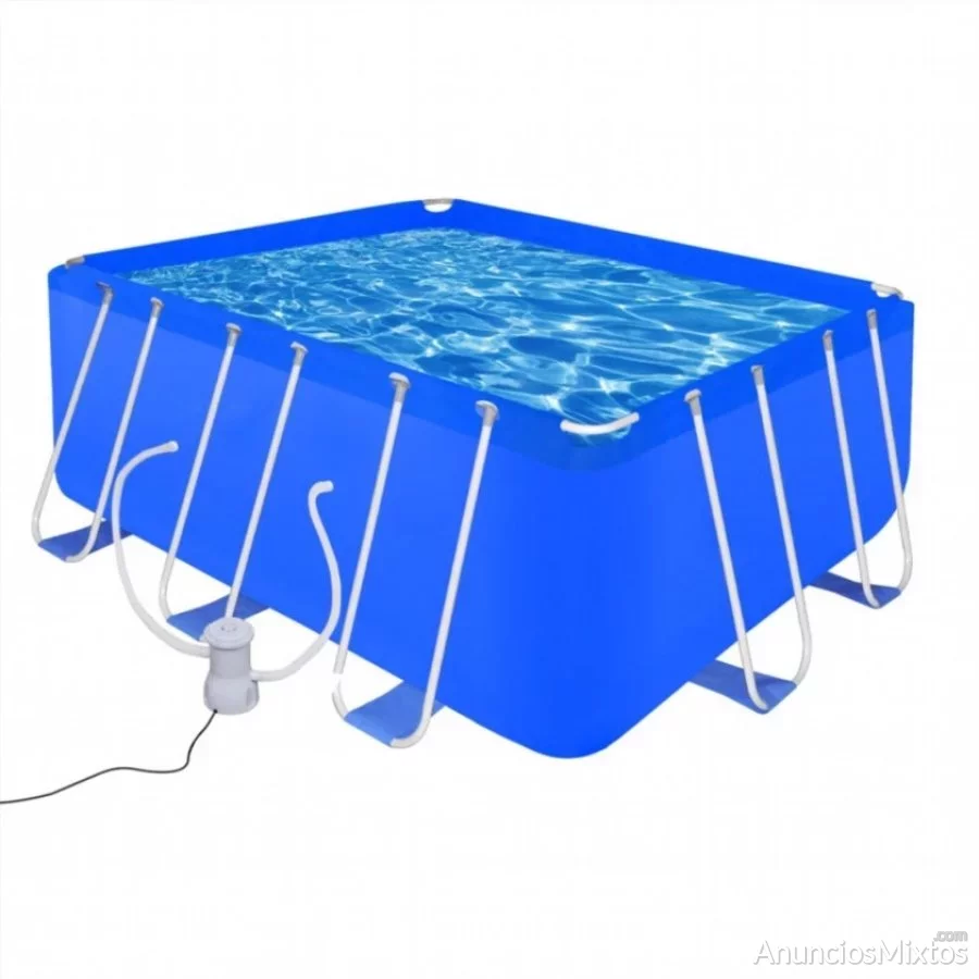 Piscina Con Bomba de Acero de 400 x 207 x 122 cm
