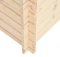 Jardinera de madera de pino 19 mm 450x50x80,5 cm