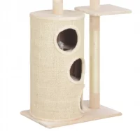Rascador para gatos con postes de sisal 260 cm bei