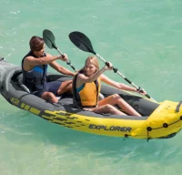 Kayak inflable Explorer K2 312x91x51 cm 68307NP