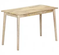 Mesa de comedor de madera maciza de mango 115x60x7