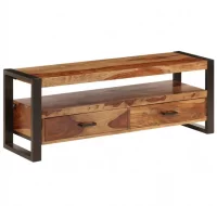 Mueble para TV 120x35x45 cm madera maciza de shees